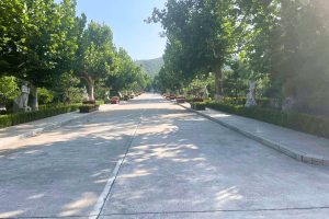 灵山宝塔陵园景观图