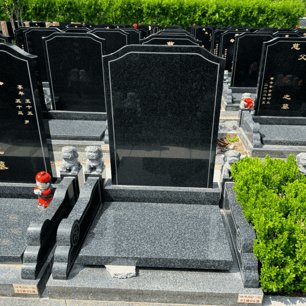 文安县清颐园传统立碑墓型4号