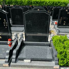 文安县清颐园传统立碑墓型4号