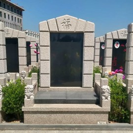 廊坊市万桐园公墓传统立碑墓型3号