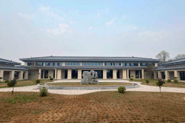 易县万福陵园园区建筑图