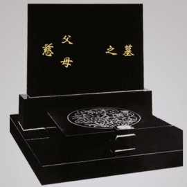 华龙皇家陵园传统立碑
