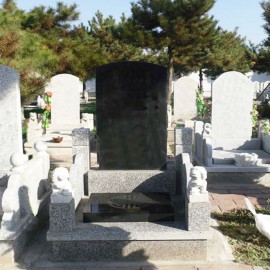 高碑店市高静园传统立碑墓型1号