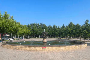 灵山宝塔陵园景观图
