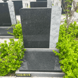 易县万福陵园传统立碑墓型5号