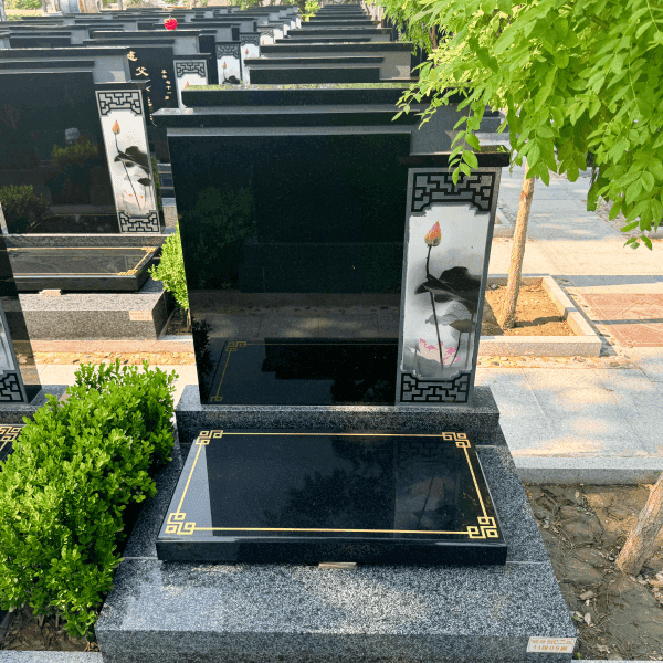 文安县清颐园传统立碑墓型5号