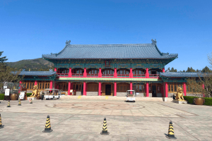 遵化东陵乡清东陵万佛园园区建筑图