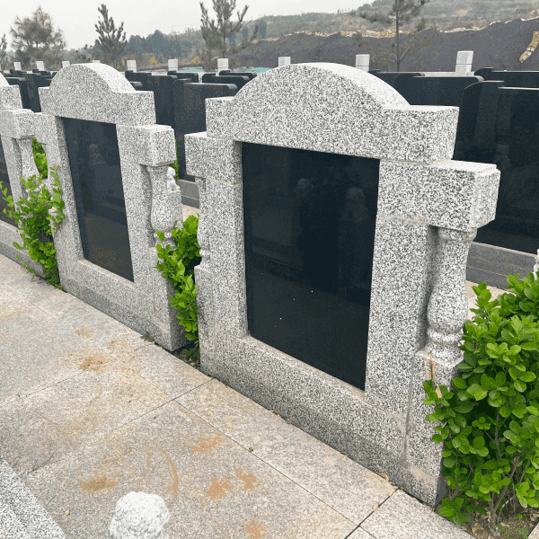 易县万福陵园传统立碑墓型3号