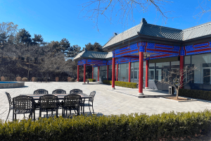 灵山宝塔陵园景观图