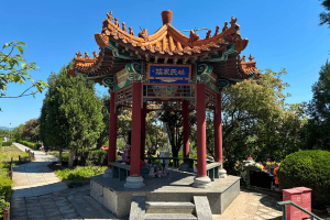 静安墓园景观图
