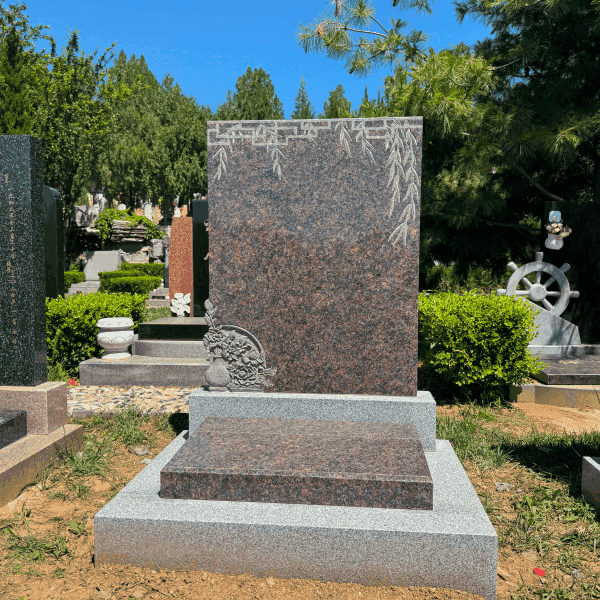 静安墓园传统立碑