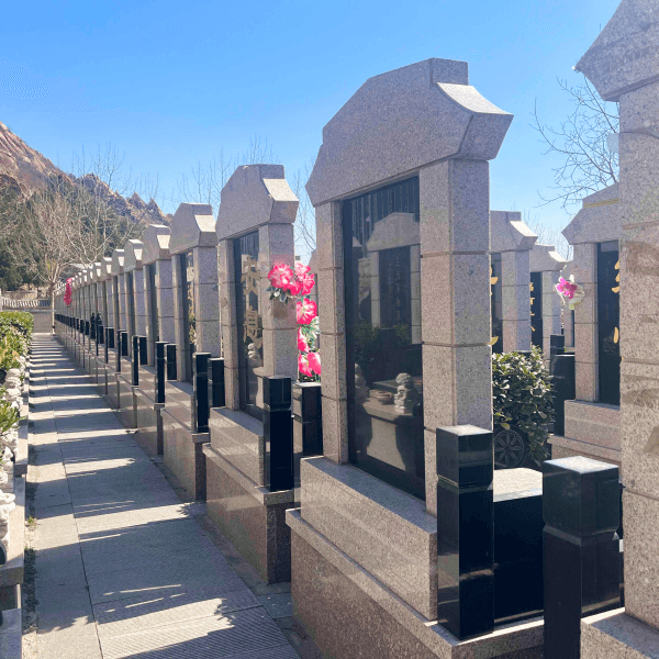佛山陵园传统立碑