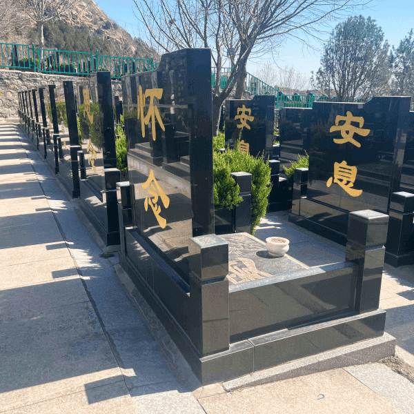 佛山陵园传统立碑