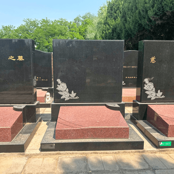 福田公墓传统立碑