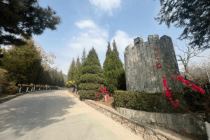 景仰园公墓景观图