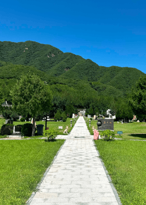 凤凰山陵园环境图