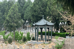 怀柔凤凰山陵园环境图