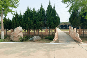 朝阳陵园景观图