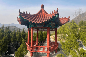 景仰园公墓景观图