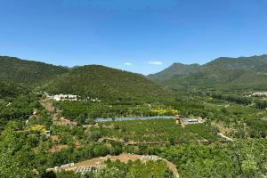 归山陵园景观图