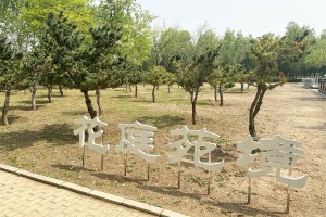 北京市朝阳区外侨公墓园区环境图