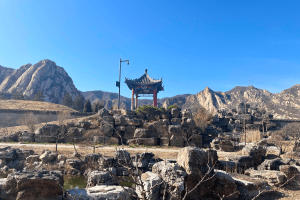 长安园公墓景观图