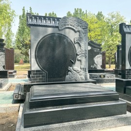 北京市朝阳区外侨公墓艺术立碑墓型6号