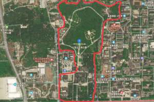 八宝山革命公墓鸟瞰图