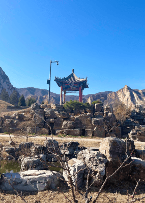 长安园公墓环境图