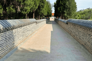 炎黄陵园景观图