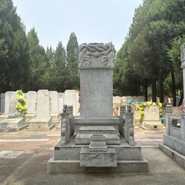 北京市大兴区天慈墓园传统立碑墓型5号