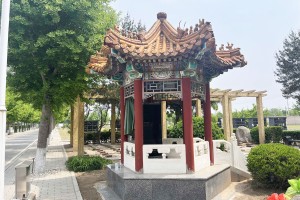 北京市大兴区天慈墓园园区休息亭