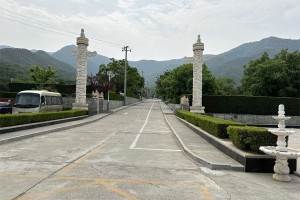 北京市门头沟区天山陵园园区道路图
