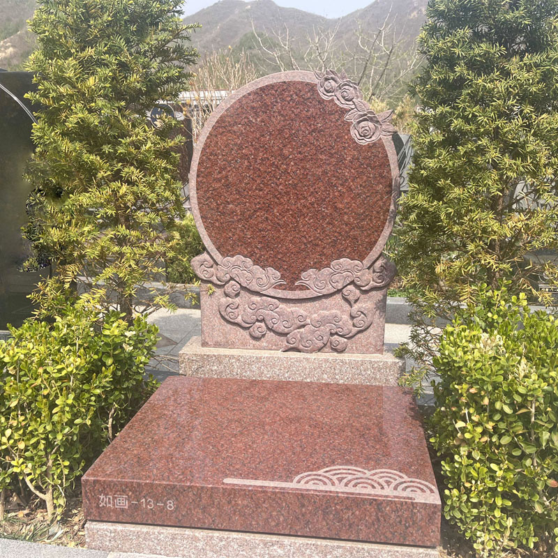 北京市昌平区天寿陵园艺术立碑墓型8号