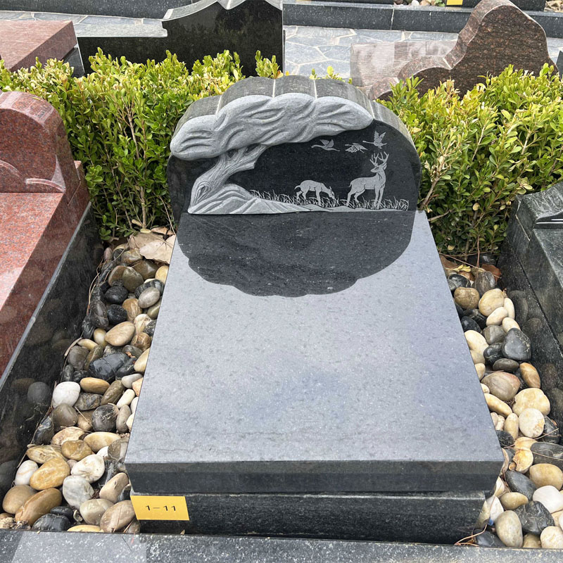 北京市昌平区天寿陵园传统卧碑墓型3号