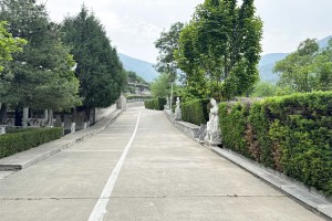 北京市门头沟区天山陵园园区道路图