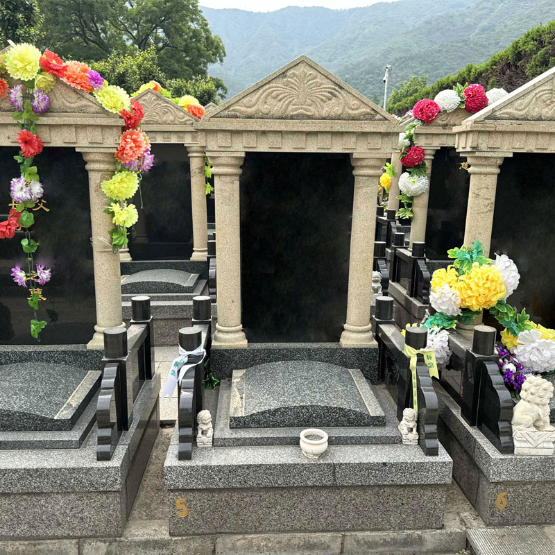北京市门头沟区天山陵园艺术立碑墓型5号