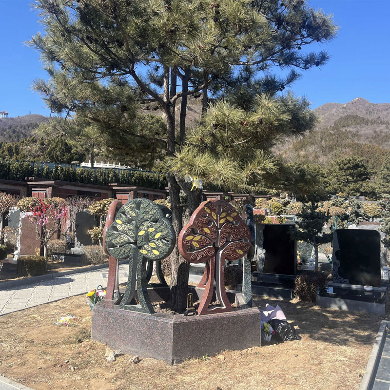 北京市昌平区天寿陵园生态葬花坛葬墓型1号