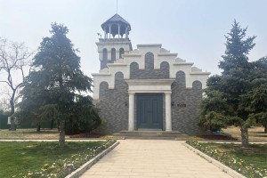 北京市昌平区天寿陵园园区建筑图