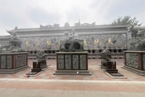 北京市大兴区天慈墓园特色石雕图