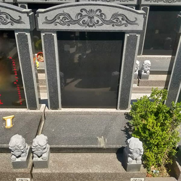 廊坊市万桐园公墓传统立碑墓型6号